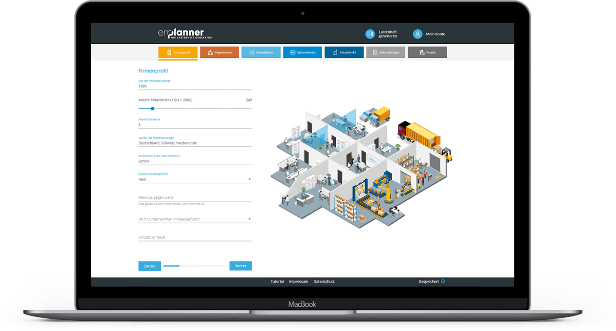 ERP-Planner Viewer- Planung